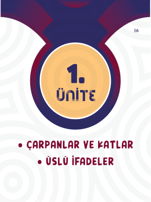 8. SINIF MATEMATİK - SORU BANKASI - 1.ÜNİTE