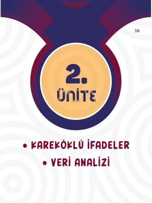 8. SINIF MATEMATİK - SORU BANKASI - 2.ÜNİTE