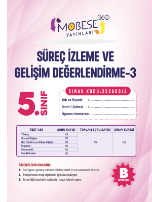 5. Sınıf MOBESE Deneme - 3